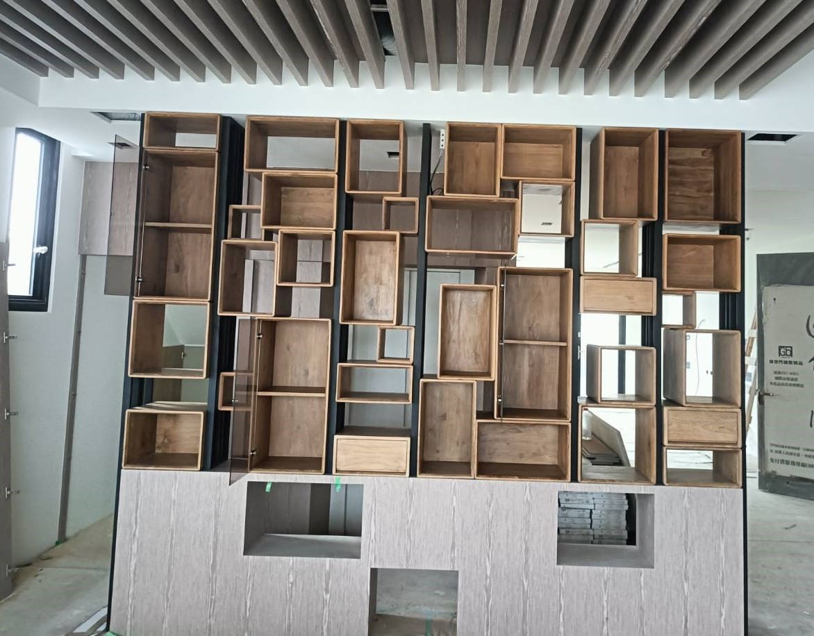 客廳-組合式書架