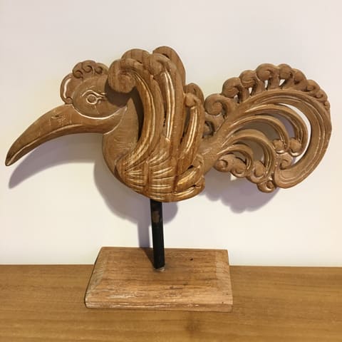 18026/ 10379雕刻鳥/30*8*25