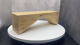 22838-柳杉弧形擺飾35*10.5*11