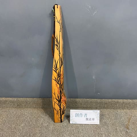 43760-臺灣扁柏手繪吊飾-57*7*1
