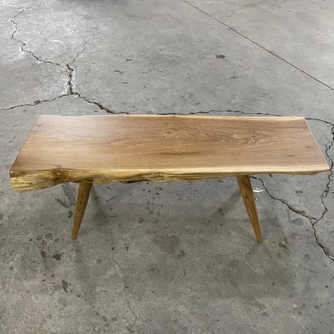 45386 印尼柚木板凳-124*41*43