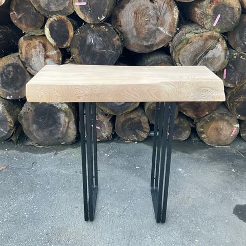 45766 紅檜玄關桌-110*41*105(9.5)
