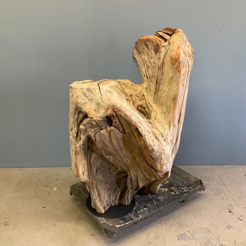 46086 臺灣扁柏木墩-80*40*85