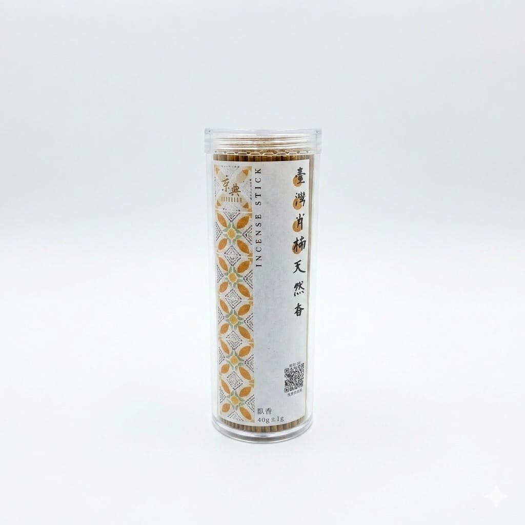 46126 臺灣肖楠臥香3.5吋(40g)